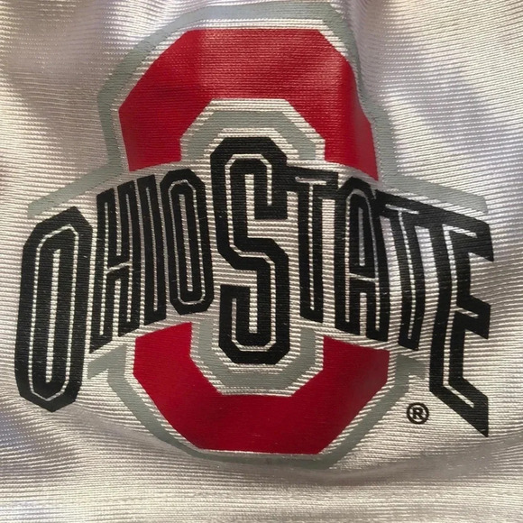 Ohio St Starter Vintage Distressed Football Large - Picture 4 of 7